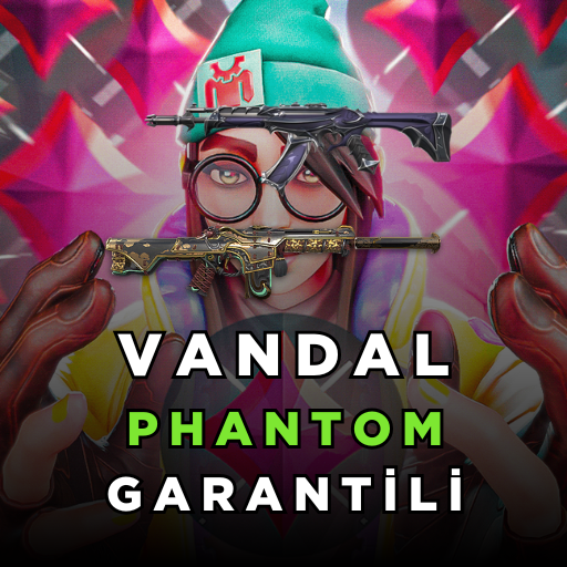 Valorant Vandal Phantom Garantili Random Hesap